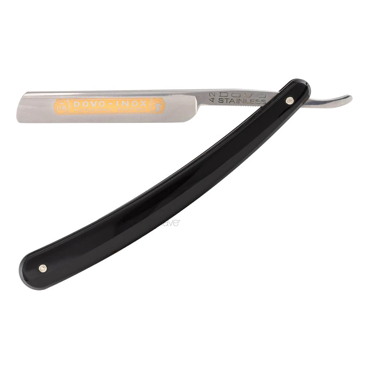 Dovo Solingen Straight Razor      French Nose  Inox  Sort