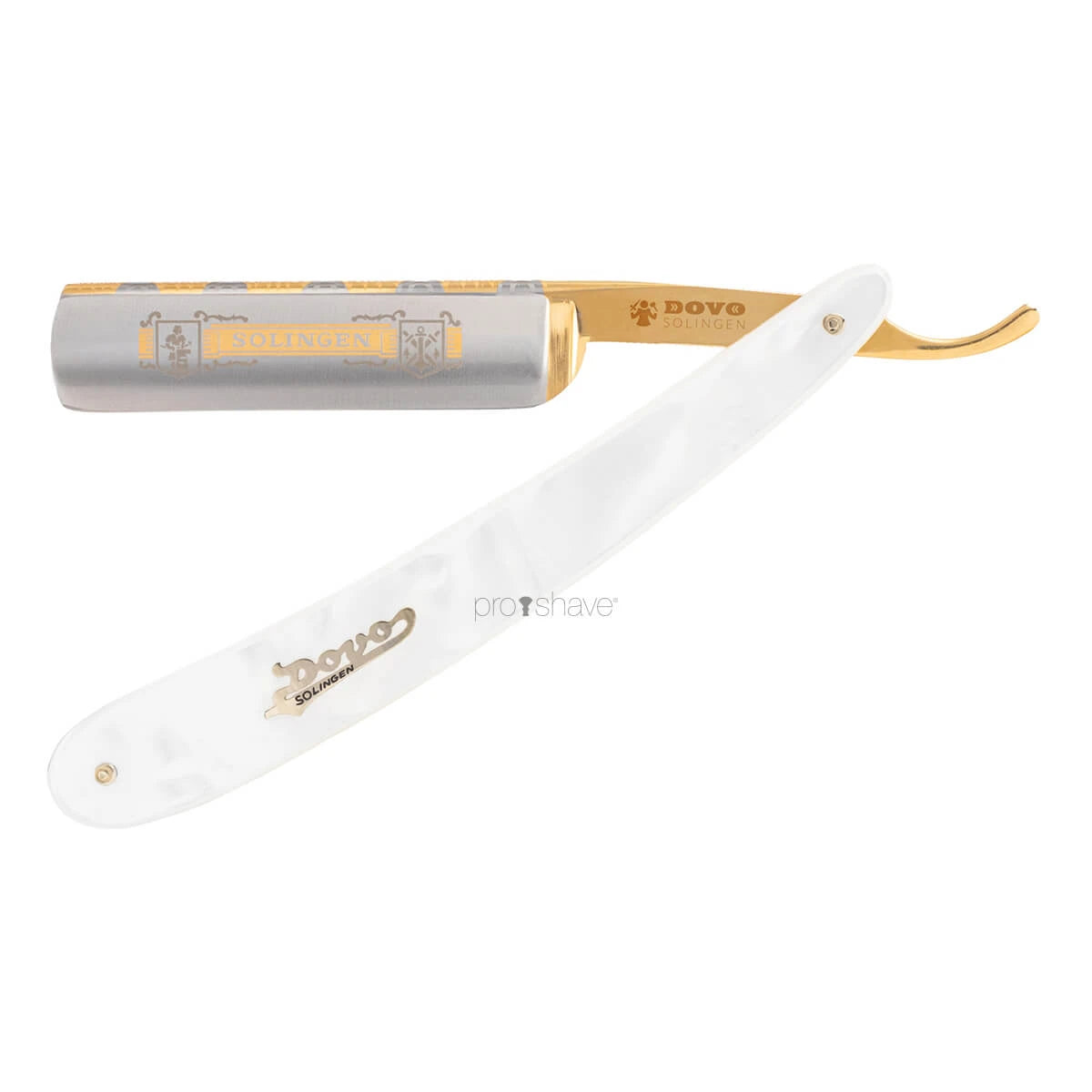 Dovo Solingen Straight Razor      Round Nose  Solingen  Perlemor