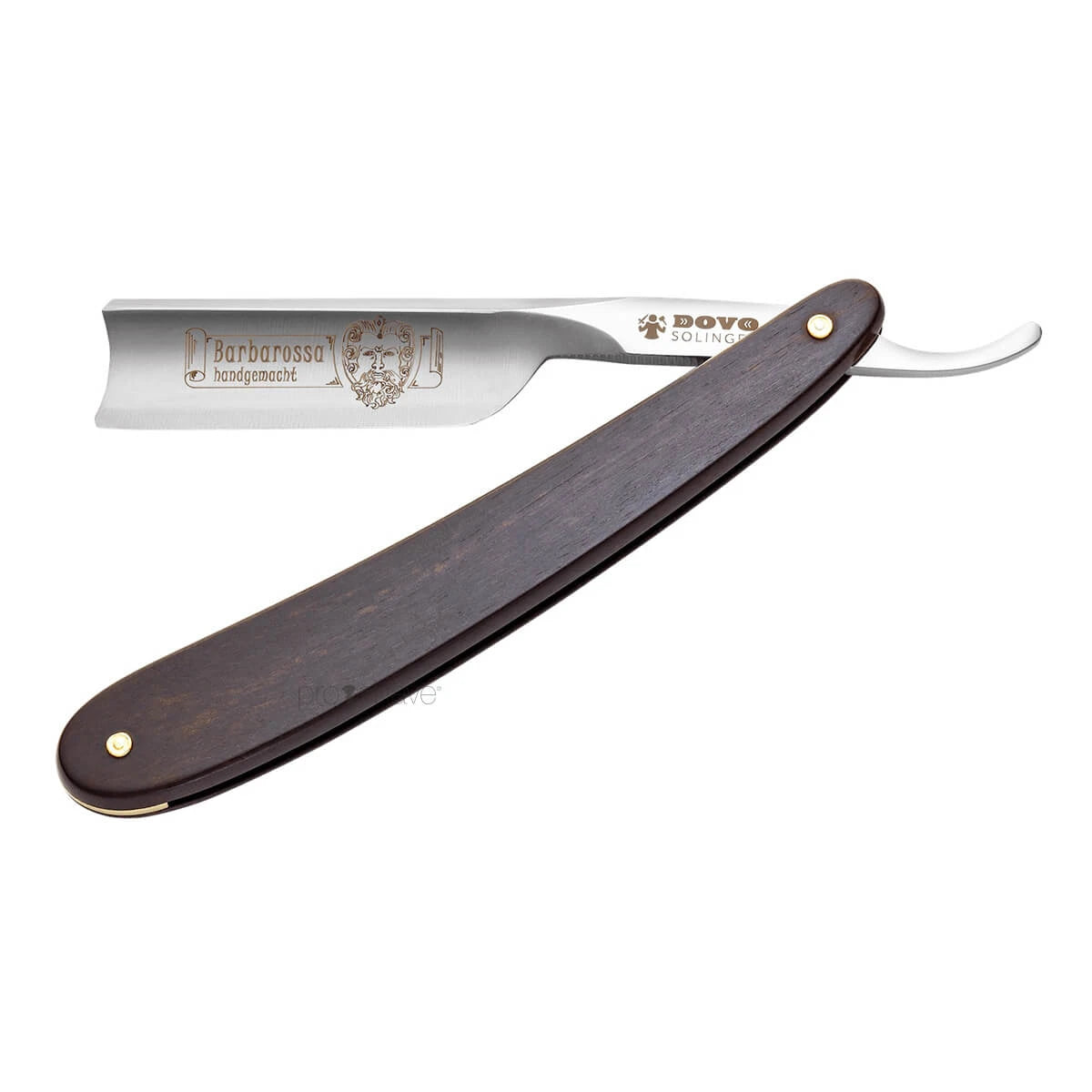 Dovo Solingen Straight Razor      Spanish Point  Barbarossa  Kort  Ibenholt