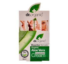 Dr Organic Cream Aloe Vera Bull 50ml