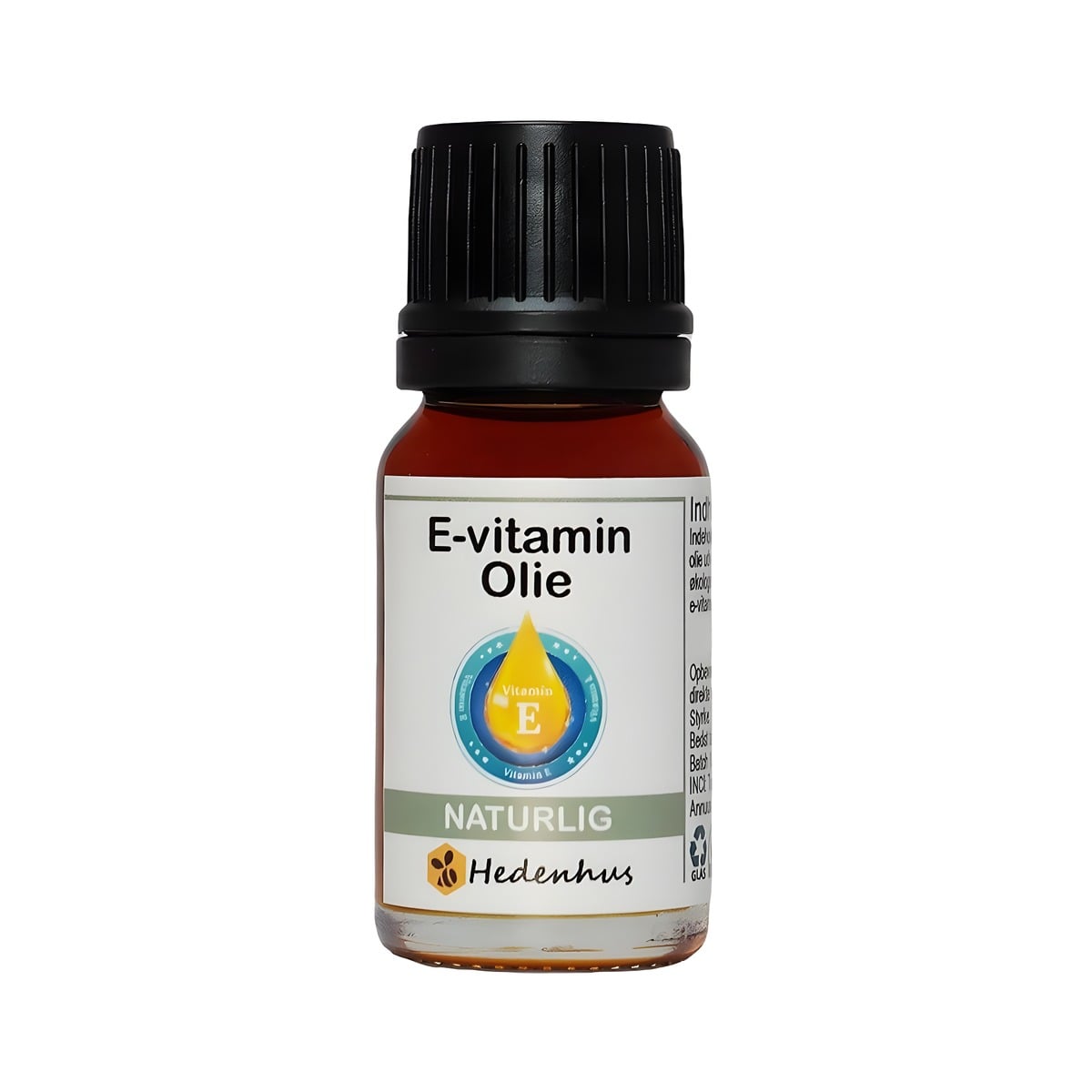 -vitamin Olie Naturlig 10 Ml Højt Antioxidantindhold Indeholder 30 økologisk Solsikkeolie Hedenhus Til Hudpleje