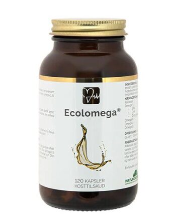 Ecolomega Fiskeolie Kapsler 120 Kapsler