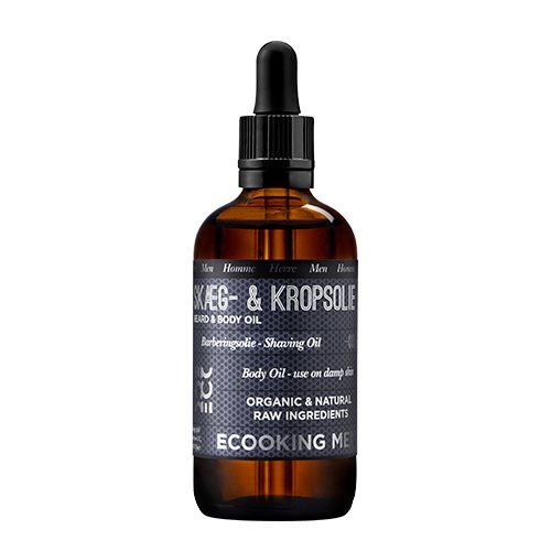 Ecooking Skæg- Og Kropsolie Herre 100 Ml