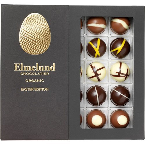 Elmelund Gaveæske Fyldte Chokolader 25 Stk 250g
