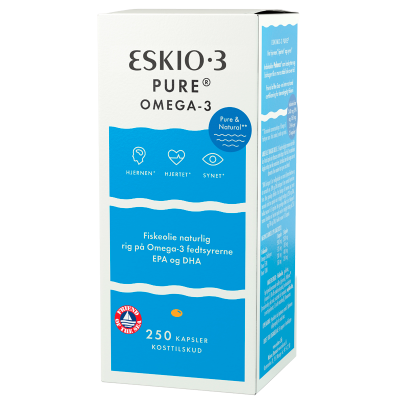 Eskio-  Pure Omega-  250 Kapsler