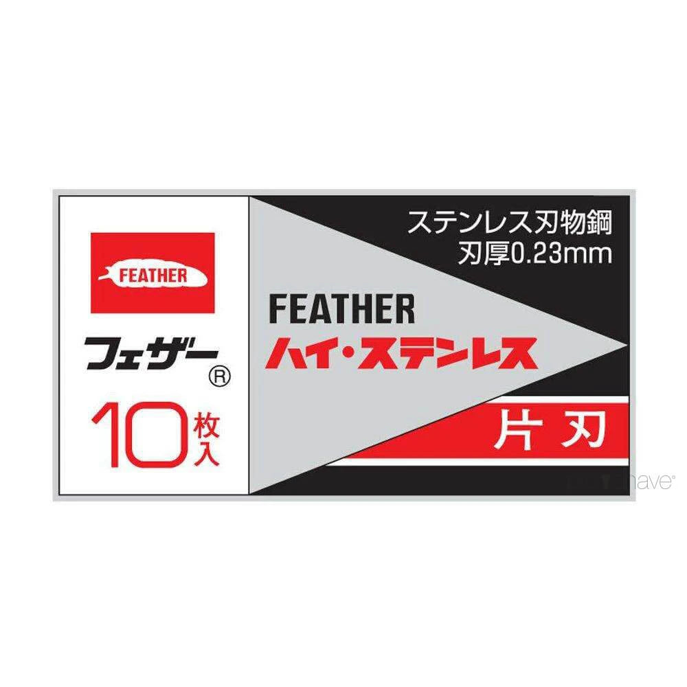 Feather Fhs-10 Single Edge Barberblade  Spineless  10 Stk