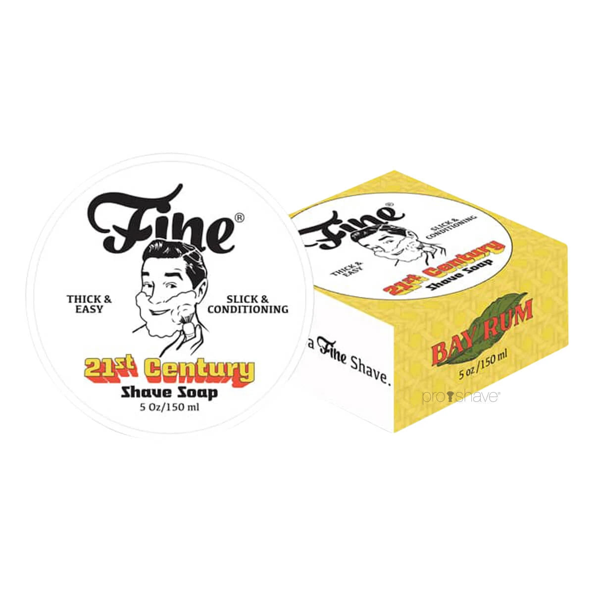 Fine Accoutrements Bay Rum Barbersæbe   Skål  150 Ml