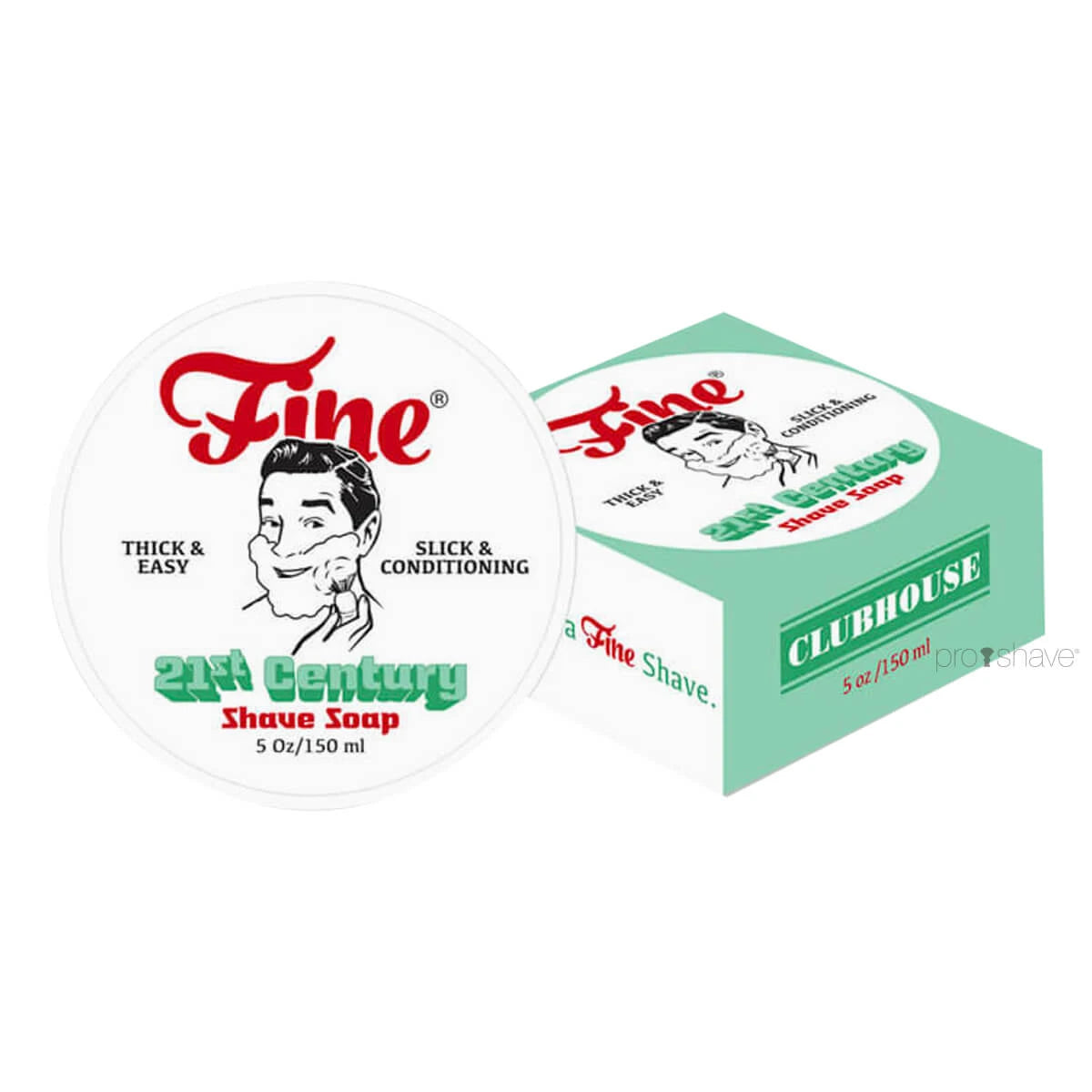 Fine Accoutrements Clubhouse Barbersæbe Skål 150 Ml