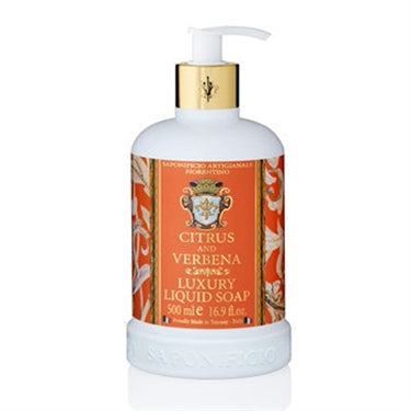 Fiorentino Toscana Luxury Flydende Hånd Sæbe Citrus   Verbena 500 Ml