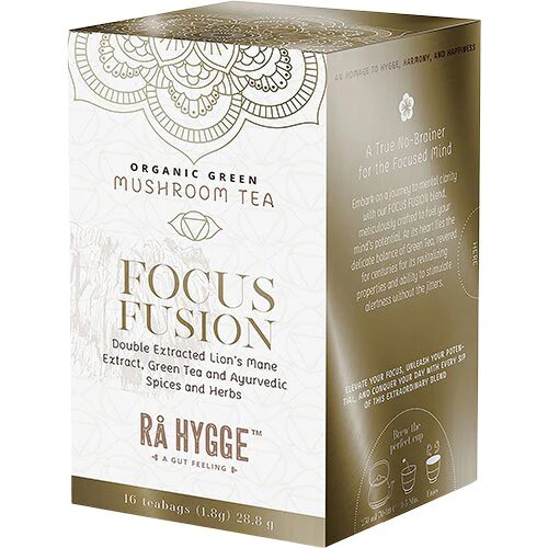 Focus Fusion Lion   Mane Green Tea økologisk 16 Breve