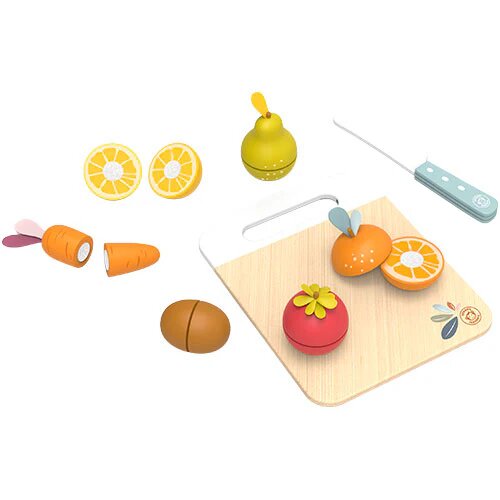 Fruits Vegetables Cutting Playset - år Stk