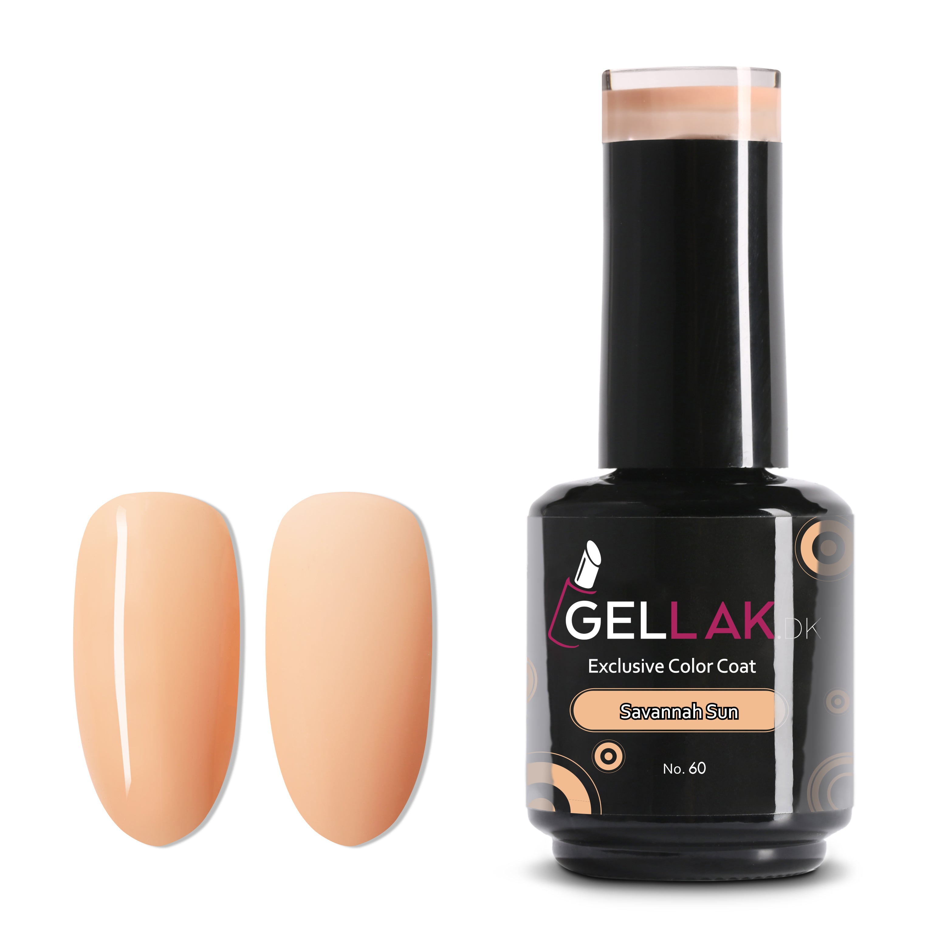 Gel Neglelak Beige   15 Ml   Savannah Sun No  60   Gellak Dk