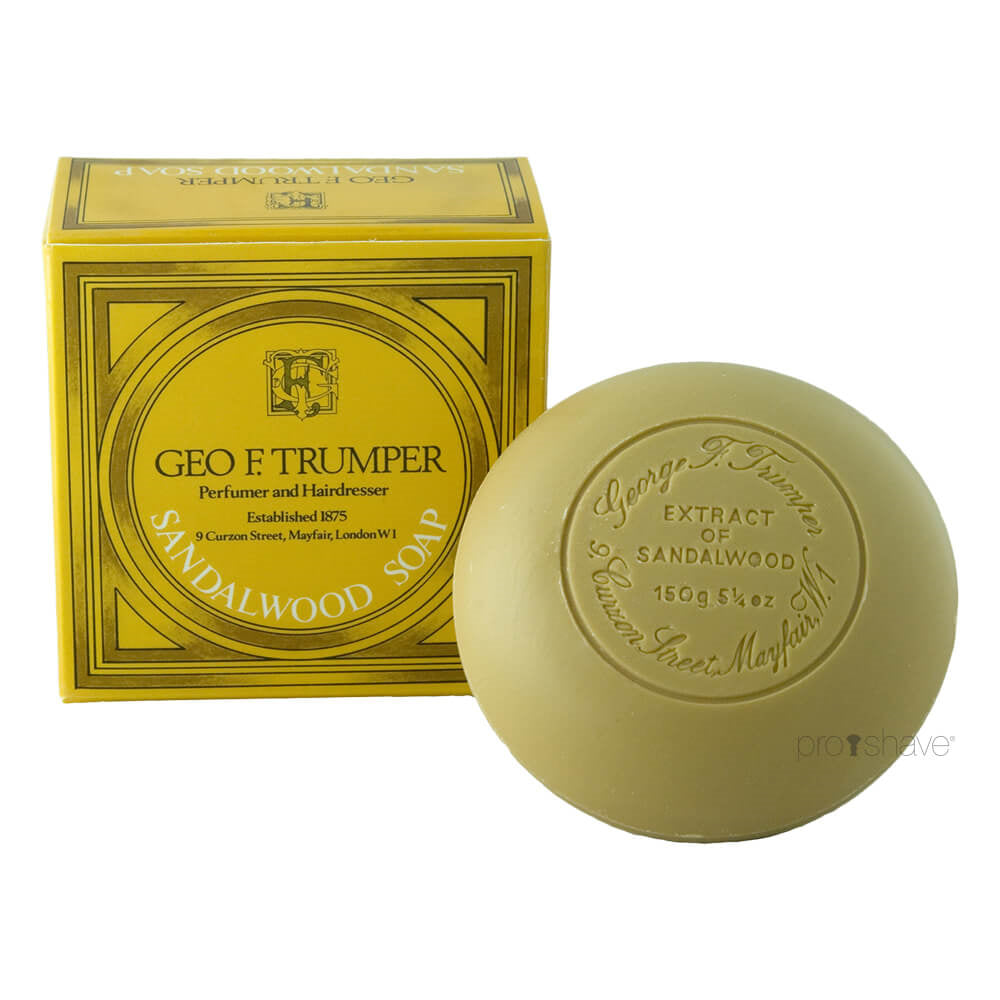 Geo    Trumper Badesæbe  Sandeltræ  150 Gr