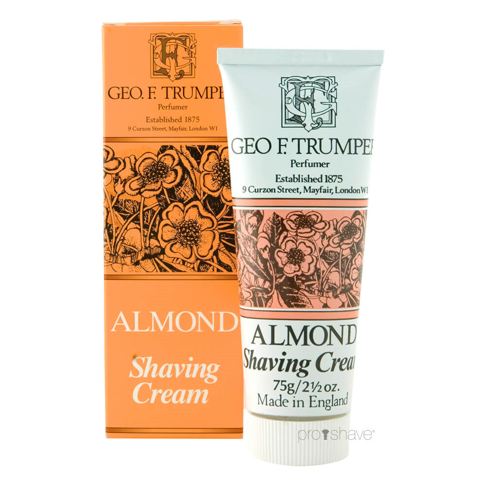 Geo    Trumper Barbercreme På Tube  Mandel  75 Gr