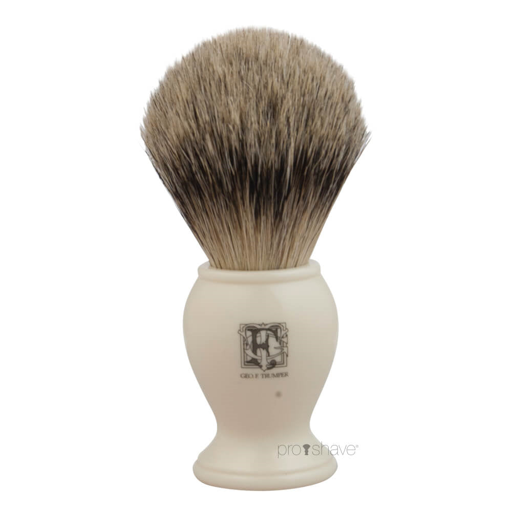 Geo    Trumper Barberkost  Super Badger  Medium  Pb-range  Ivory