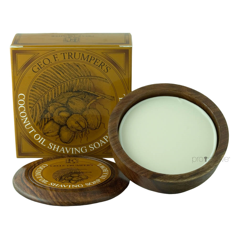 Geo    Trumper Barbersæbe   Skål  Kokos  80 Gr