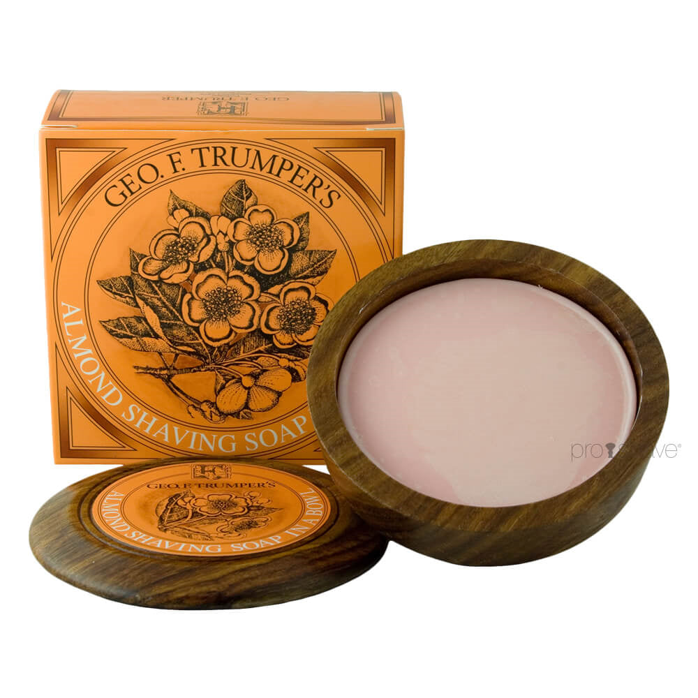 Geo    Trumper Barbersæbe   Skål  Mandel  80 Gr
