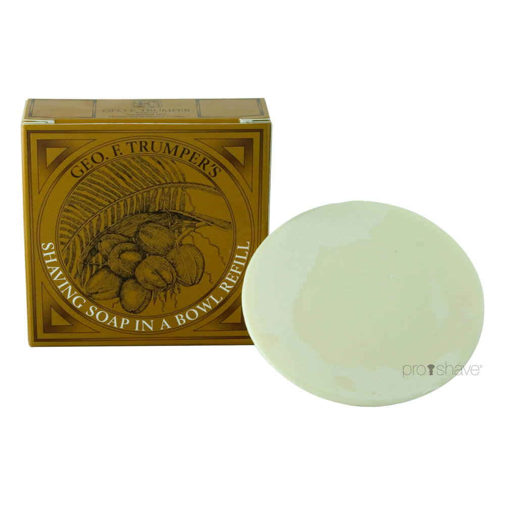 Geo    Trumper Barbersæbe  Refill  Kokos  80 Gr