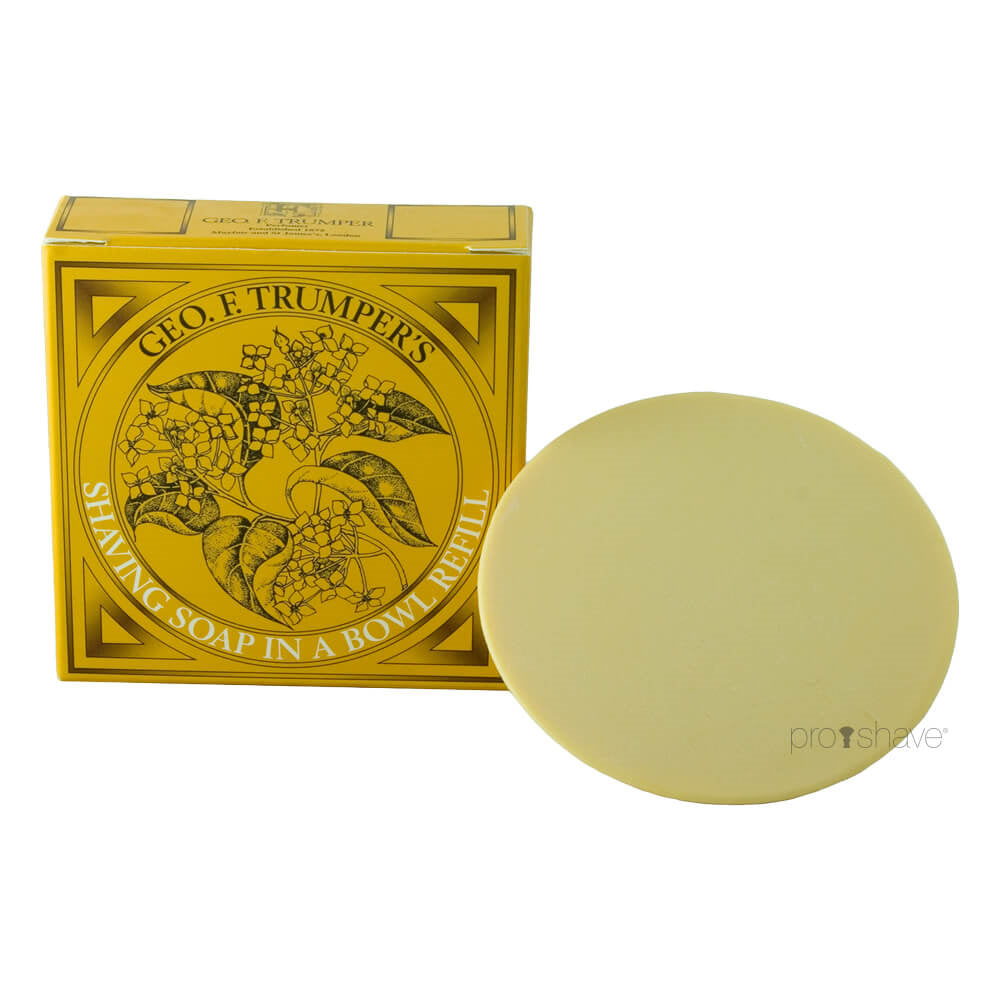 Geo    Trumper Barbersæbe  Refill  Sandeltræ  80 Gr
