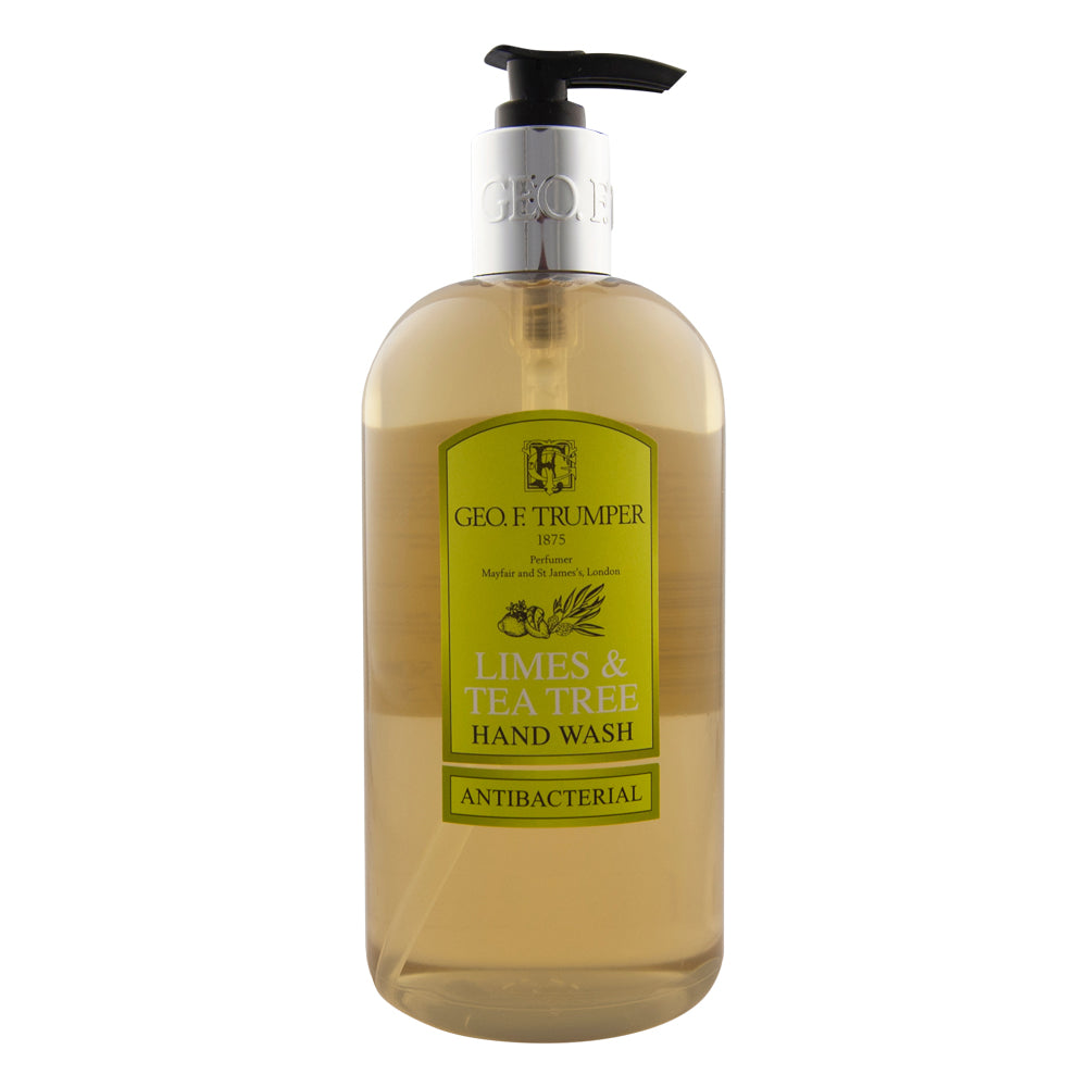 Geo    Trumper Håndsæbe  Limes   Tea Tree  500 Ml