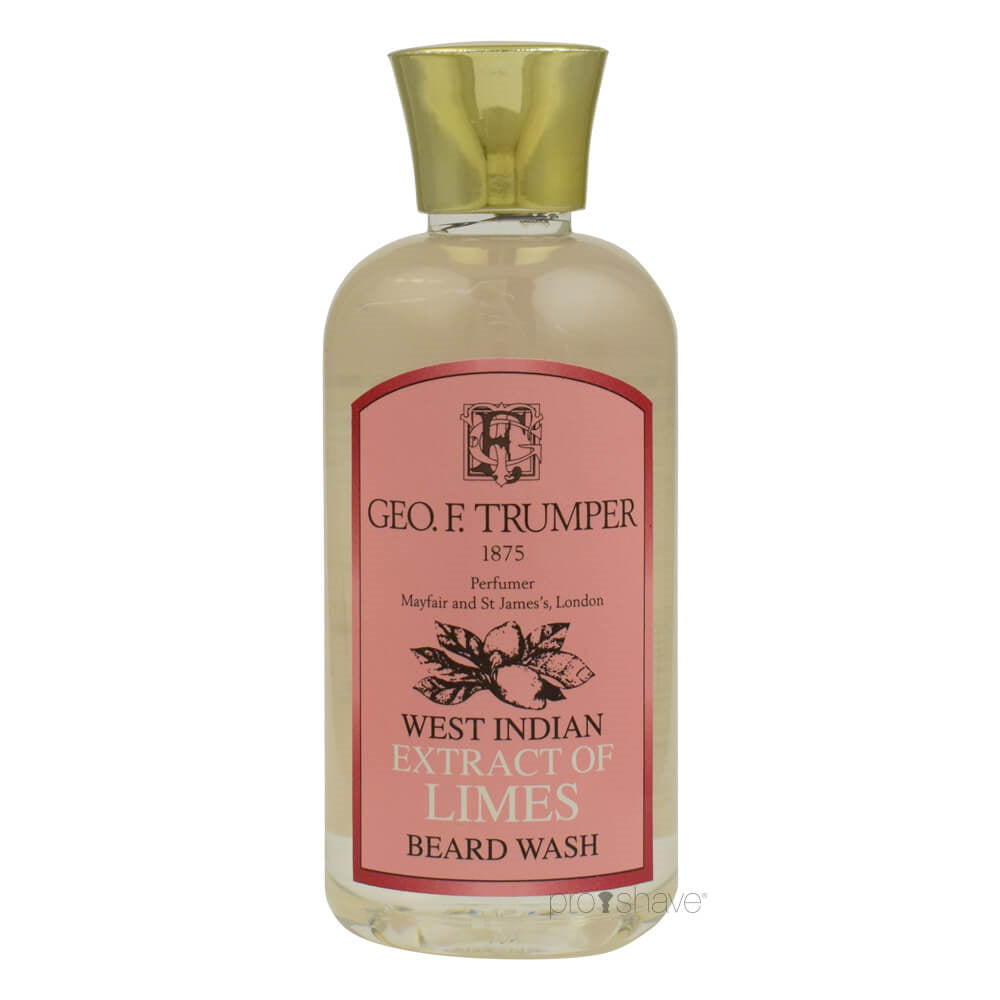 Geo    Trumper Skægshampoo  Limes  100 Ml