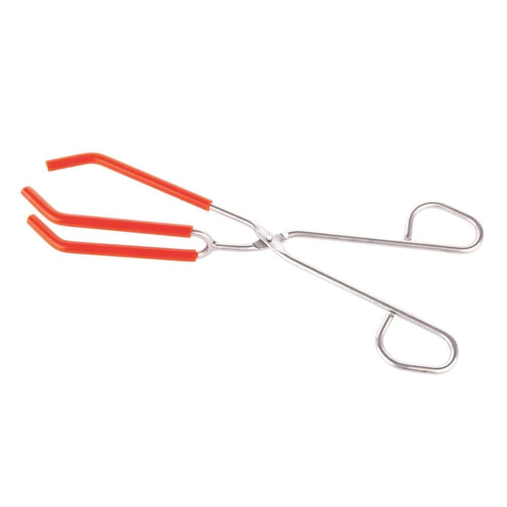 Glasbægertang Med   Arme Til Glasbægre Op Til ø20 Cm  Glasfiberbelægning  30 Cm Lang Hedenhus Varmebeskyttelse  Stabilitet