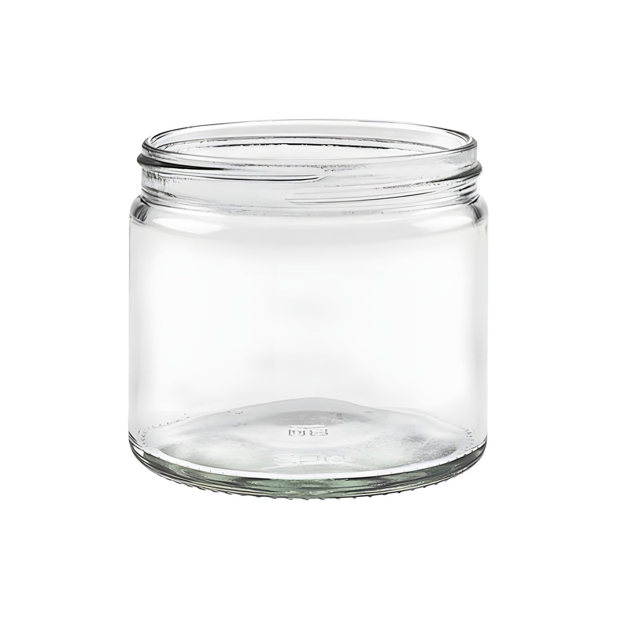 Glasbøtte Uden Låg 250 Ml Klar Glas Sv83 R3 Højde 73 Mm  Diameter 85 Mm  Vægt 290   Hedenhus