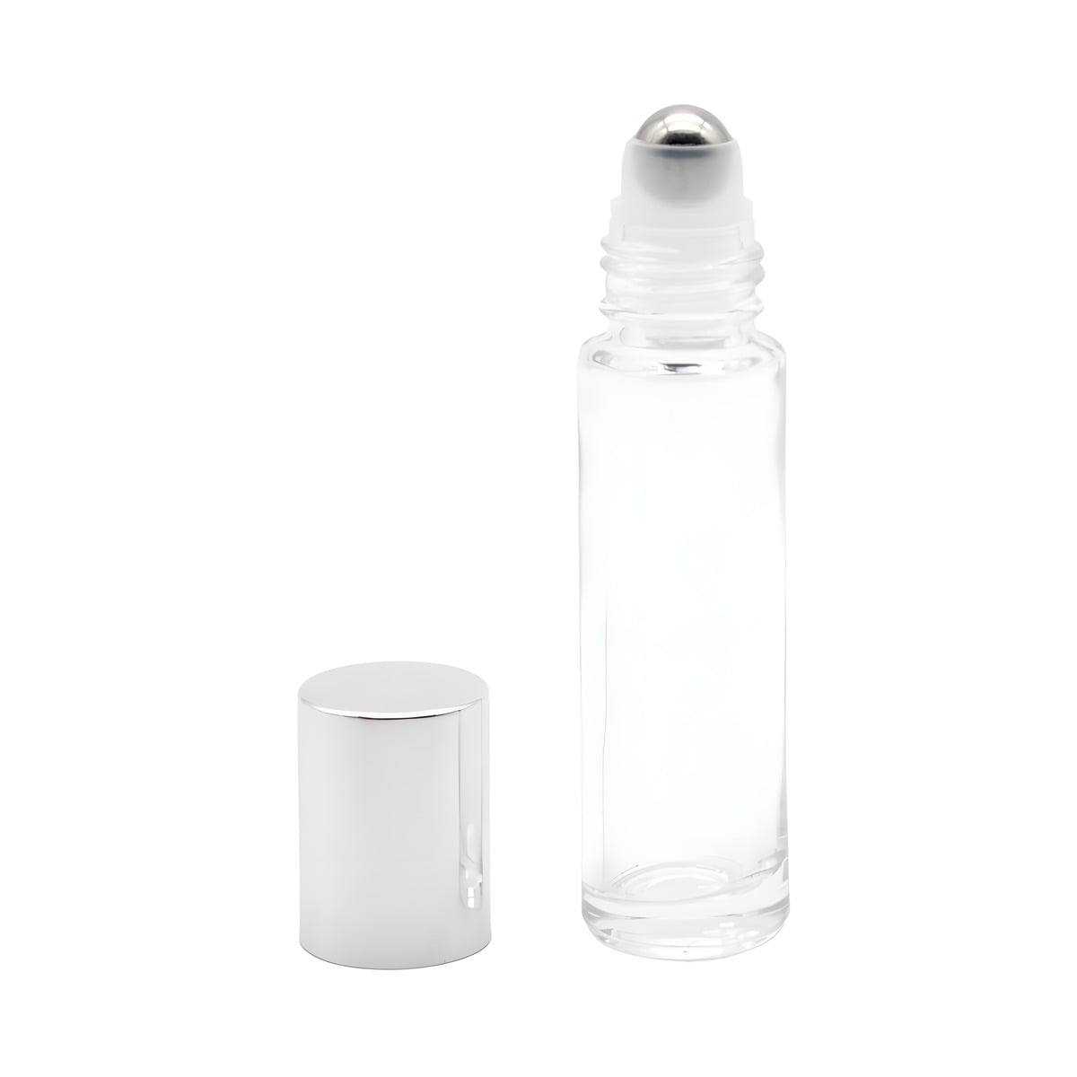 Glasflaske Med Plast Rullehoved 10 Ml Klar  S8flvfarvet Plastle5g Hedenhus Hf8jde 85 Mm  Diameter 20 Mm  Ca  27