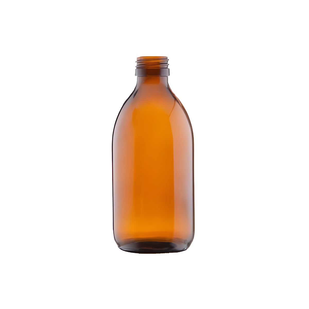 Glasflaske 300 Ml Brun 28 410 Beskytter Mod Lys  Diameter 66 Mm  Højde 152 Mm  Ca  168   Hedenhus
