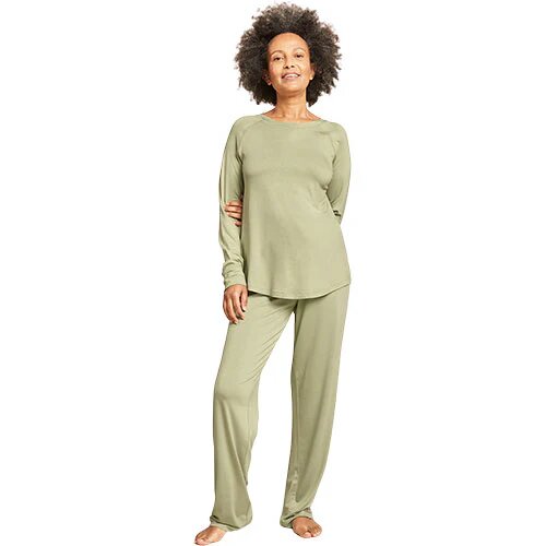 Goodnight Raglan Sleep Top Sage Str