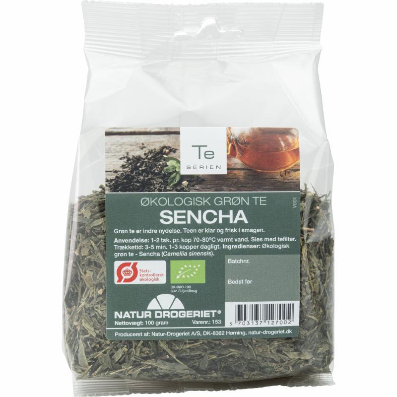 Grøn Sencha The økologisk 100 Gram