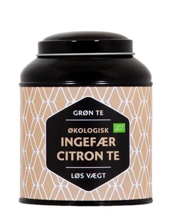 Grøn Te Ingefær Citron øko  100 Gram