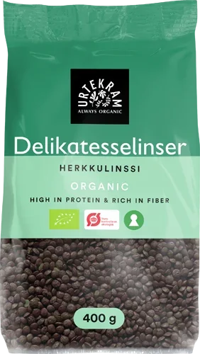 Grønne Linser Franske øko  400 Gram