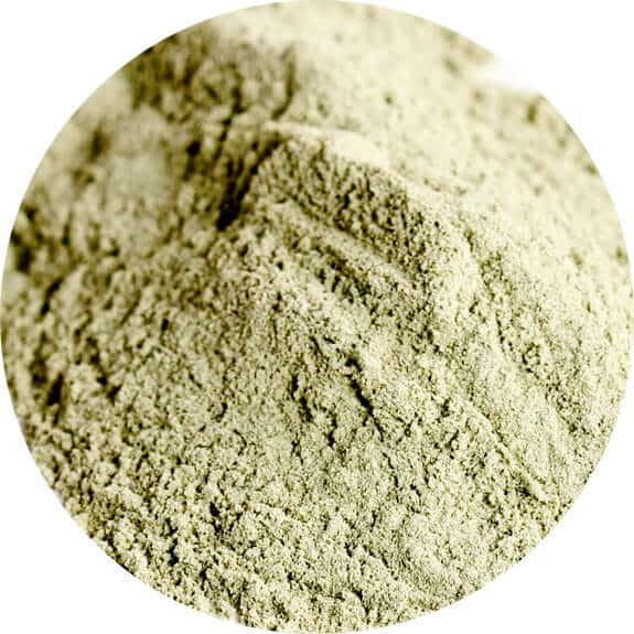 Grønt Fransk Ler Pulver 100   Superfint  Indeholder Jern  Silica  Magnesium Hedenhus Velegnet Til Ansigtsmasker  Ph