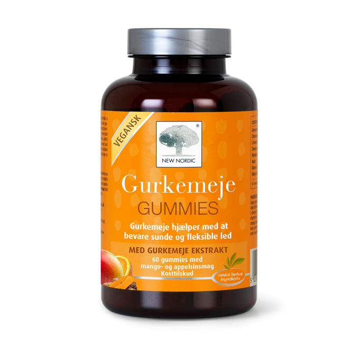 Gurkemeje Gummies 60 Stk