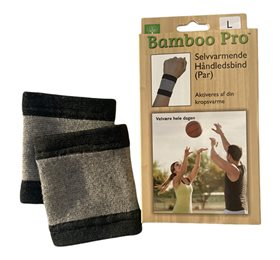 Håndledsbind  Selvvarmende  Str:    Bamboo Pro