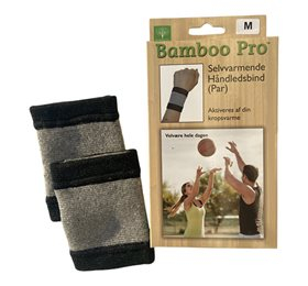 Håndledsbind  Selvvarmende  Str:    Bamboo Pro
