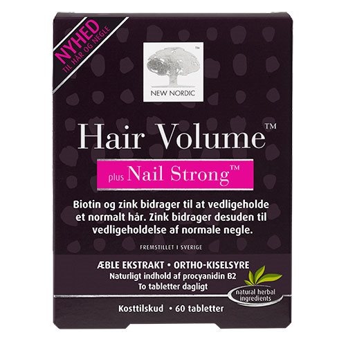 Hair Volume   Nails Strong 60 Tabletter