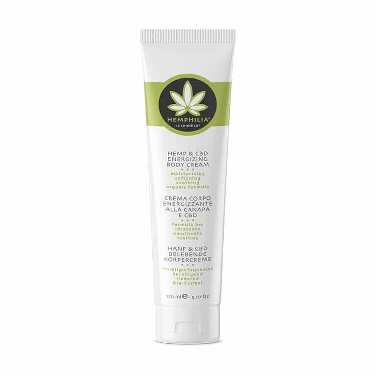 Hemphilia økologisk Energizing Body Cream 150 Ml