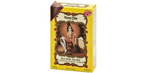 Henna Pulver Gyldenblond 100 Gram