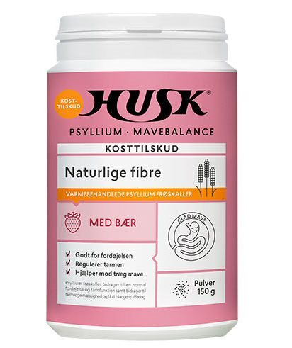 Husk Psyllium Mavebalance Med Bær 150g
