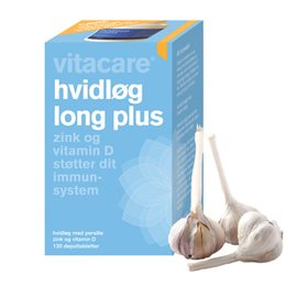 Hvidløg Long Plus Vitacare Bull 120 Tab