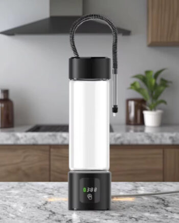 En Hydro Enhed Drik Eller Inhaler Sort