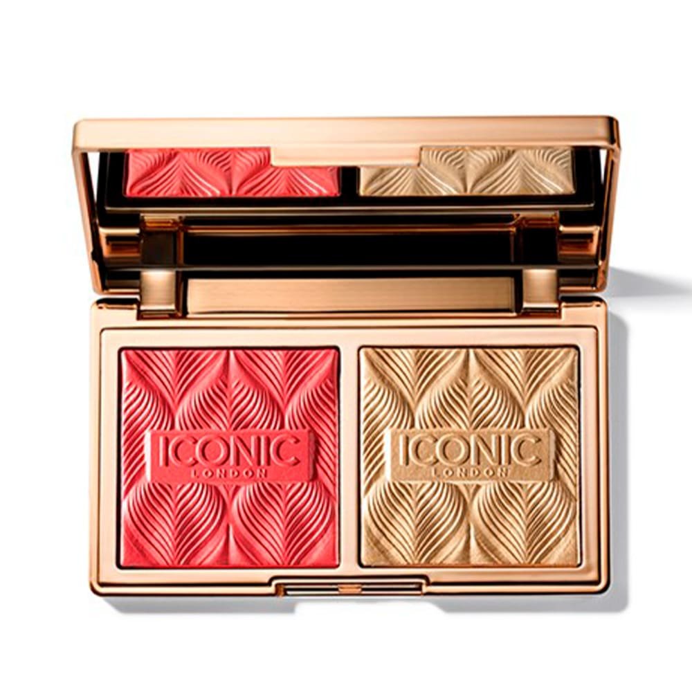 Iconic London Silk Glow Duo Coral Glow     6g
