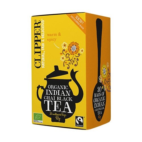Indian Chai Te   Clipper 20 Breve