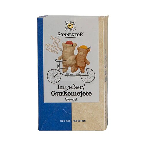Ingefær Gurkemeje Te økologisk 18 Breve