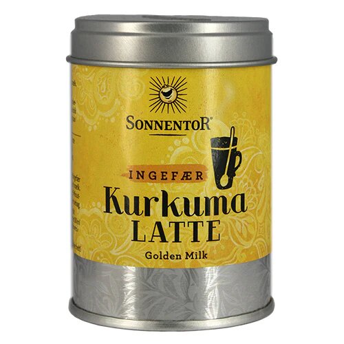 Ingefær Kurkuma Latte øko  60 Gram