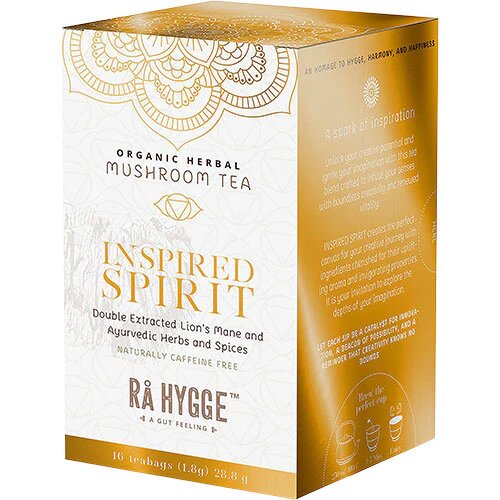 Inspired Spirit Lion   Mane Herbal Tea økologisk 16 Breve