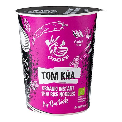 Instant Nudelsuppe Tom Kha økologisk 75 Gram