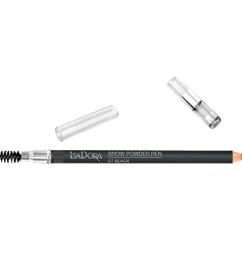 Isadora Brow Powder Pen øjenbrynsblyant 01 Black